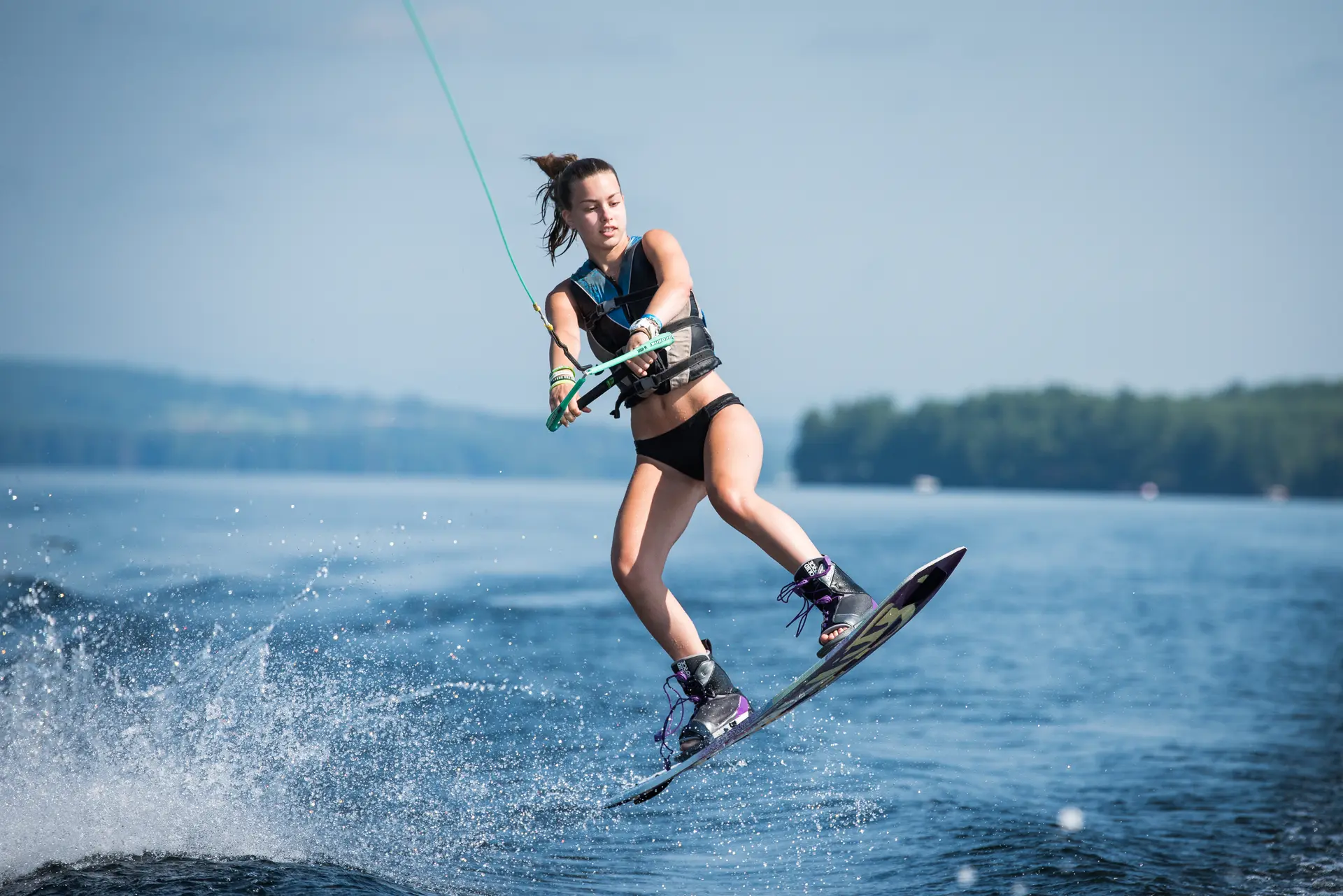 Wake boarding